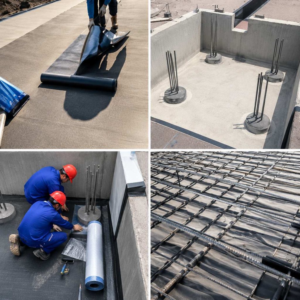 Non-Bituminous Polymer Self-Adhesive Waterproofing Membrane