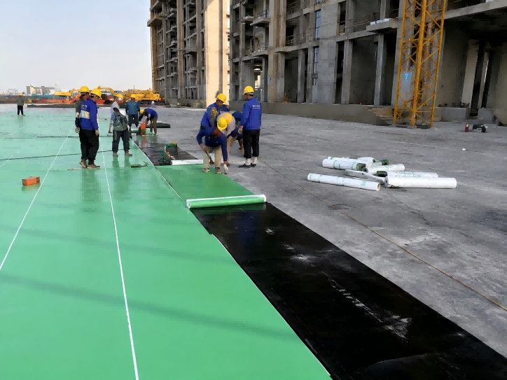 pre applied waterproofing membrane