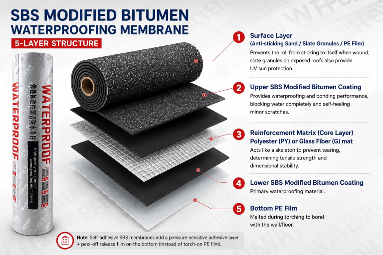 What is SBS Waterproofing Membrane?