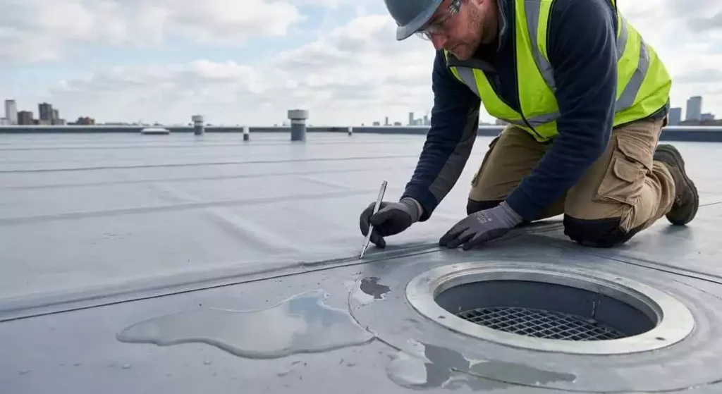 Check a Waterproofing Membrane